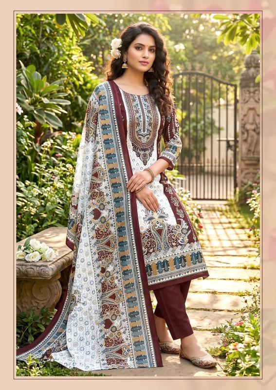 Nafisa cotton esra vol-12 karachi cotton dress materials wholesale